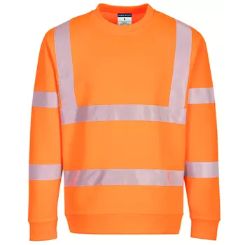 Portwest sweatshirt, Hi-vis Orange