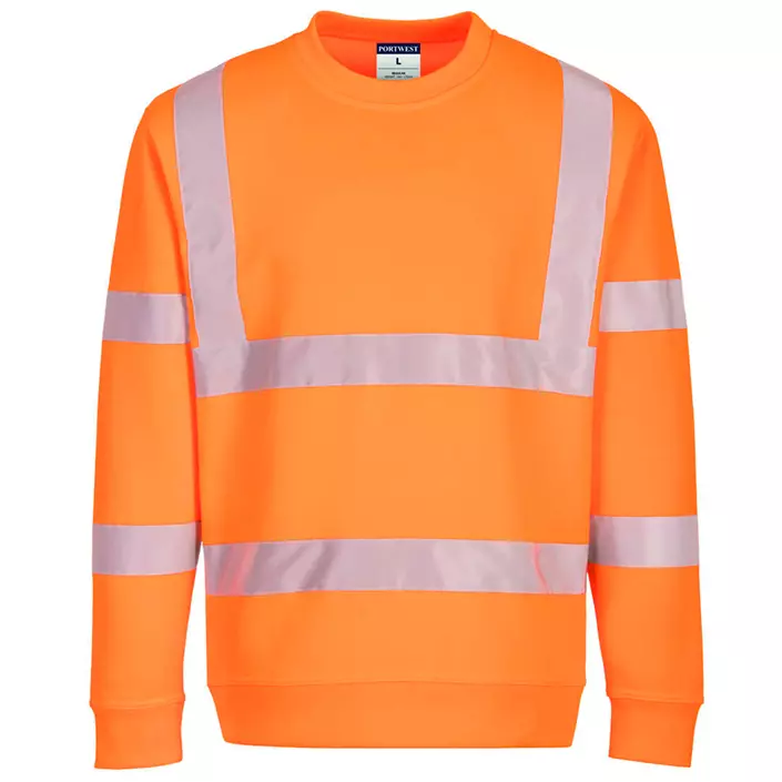 Portwest sweatshirt, Hi-vis Orange, large image number 0