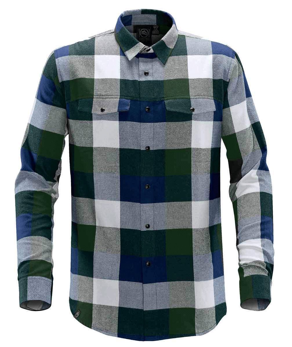 Stormtech Logan shirt, Marine/Green, Marine/Green, swatch