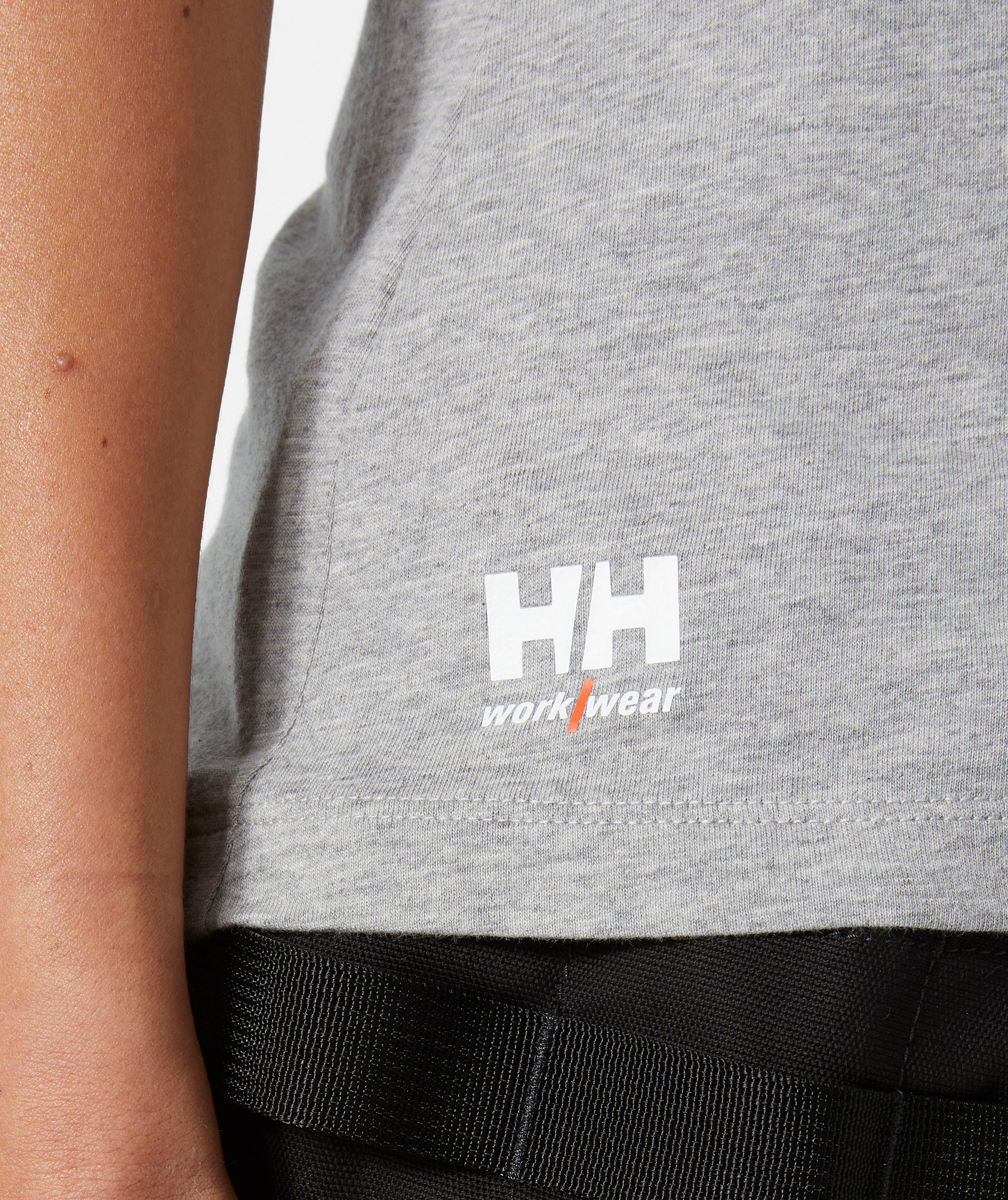 Helly Hansen Classic dame T-shirt, Grey melange , large image number 4