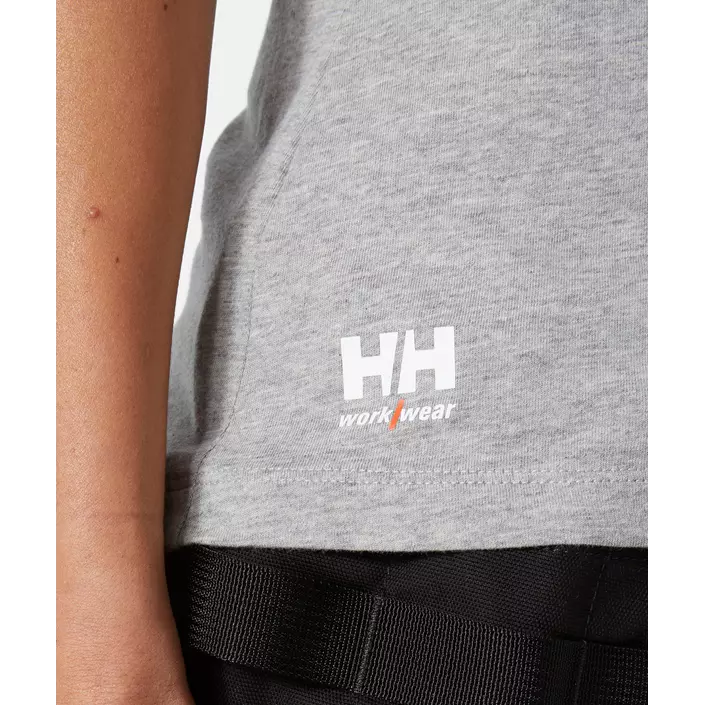 Helly Hansen Classic dame T-shirt, Grey melange , large image number 4