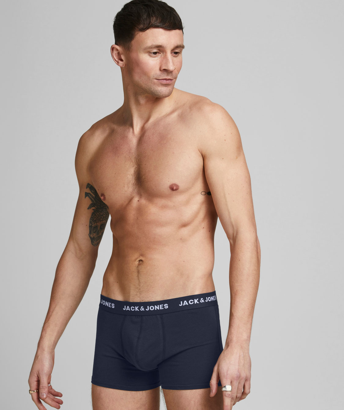 Jack & Jones JACSOLID 10-pak boxershorts, Navy Blazer, large image number 3