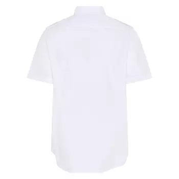 Angli Slim fit kurzärmliges stretch Pilotenhemd, Weiß