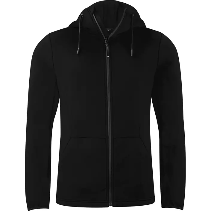 Cutter & Buck Pemberton hoodie med blixtlås, Black, large image number 0