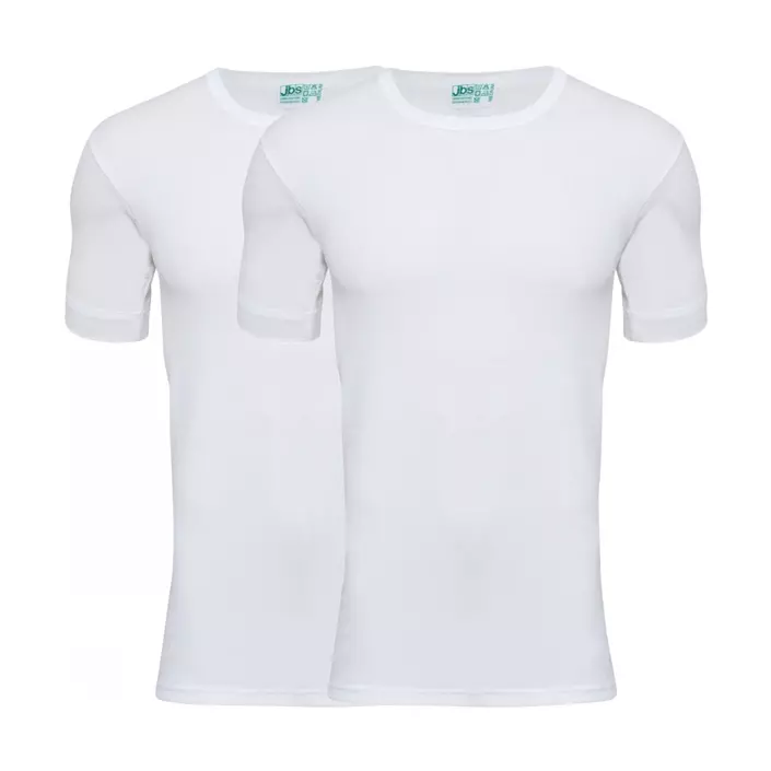 JBS 2-pack kortärmad undertröja, Vit, large image number 0