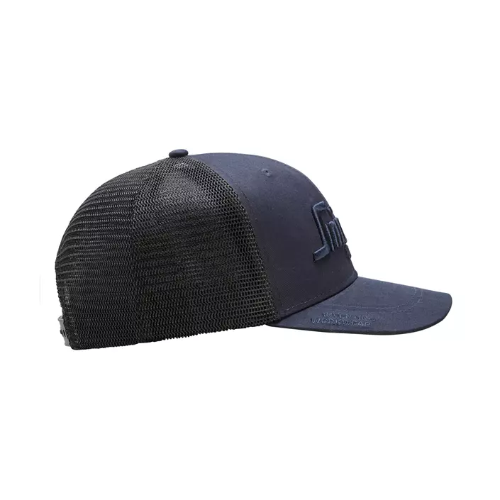 Snickers Trucker cap 9001, Navy/black, Navy/black, large image number 4