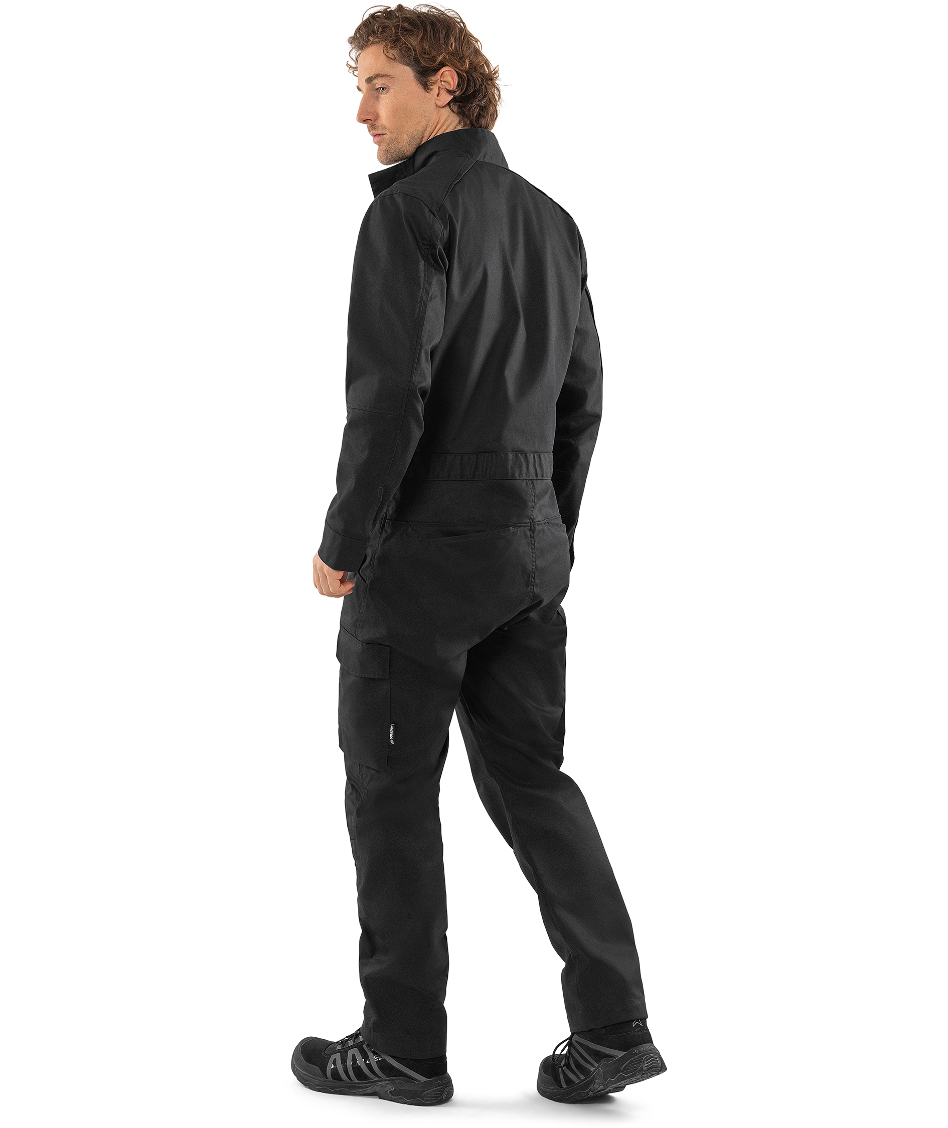 Fristads Green coveralls 8930 GWM, Black, large image number 3