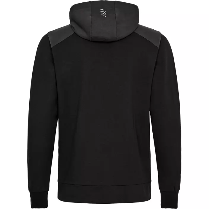 Engel Entire hoodie med dragkedja, Black/Anthracite Grey, large image number 3