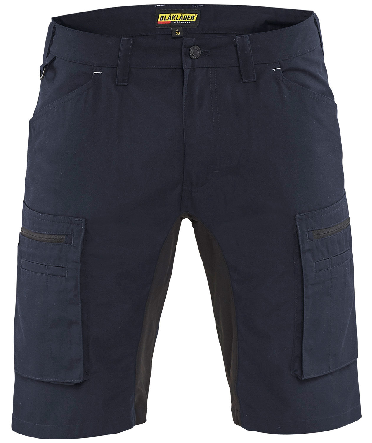 Bl&aring;kl&auml;der Unite arbejdsshorts, M&oslash;rk Marinebl&aring;/Sort, M&oslash;rk Marinebl&aring;/Sort, swatch