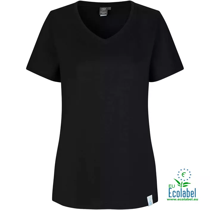 ID PRO wear CARE dame T-shirt, Sort, large image number 0