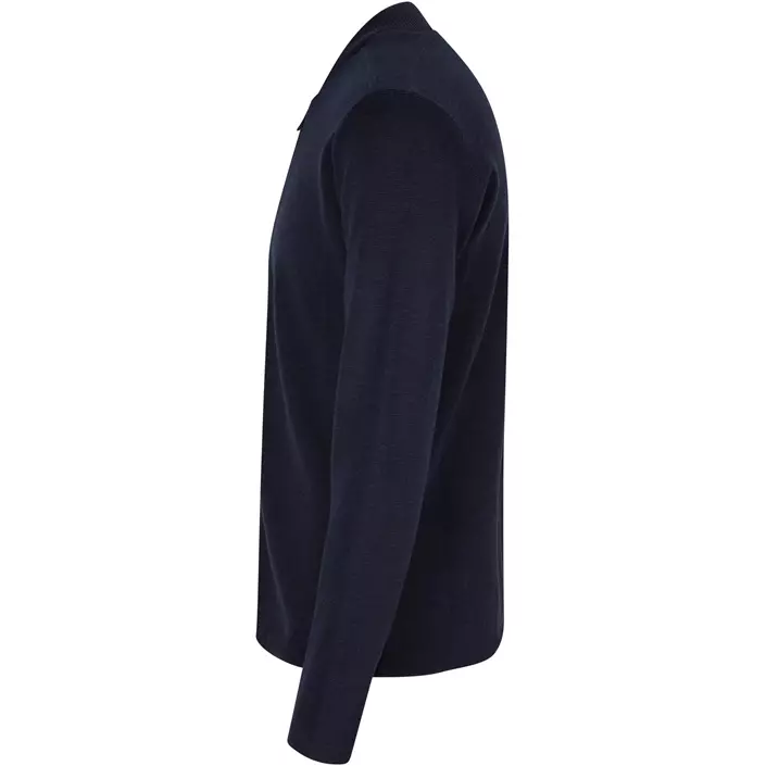 ID knitted cardigan, Marine Blue, large image number 2