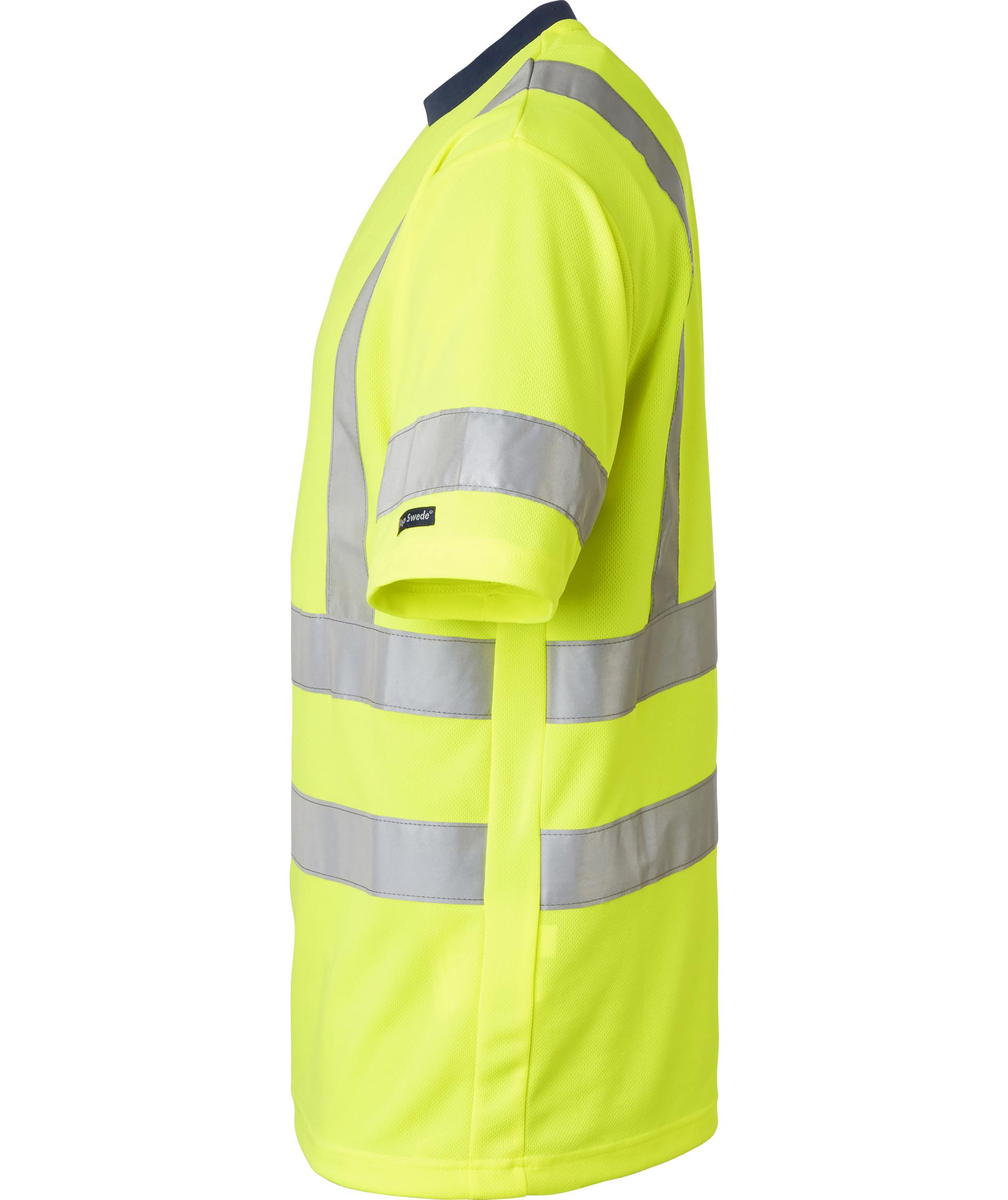 Top Swede T-shirt 224, Hi-Vis Yellow, large image number 3