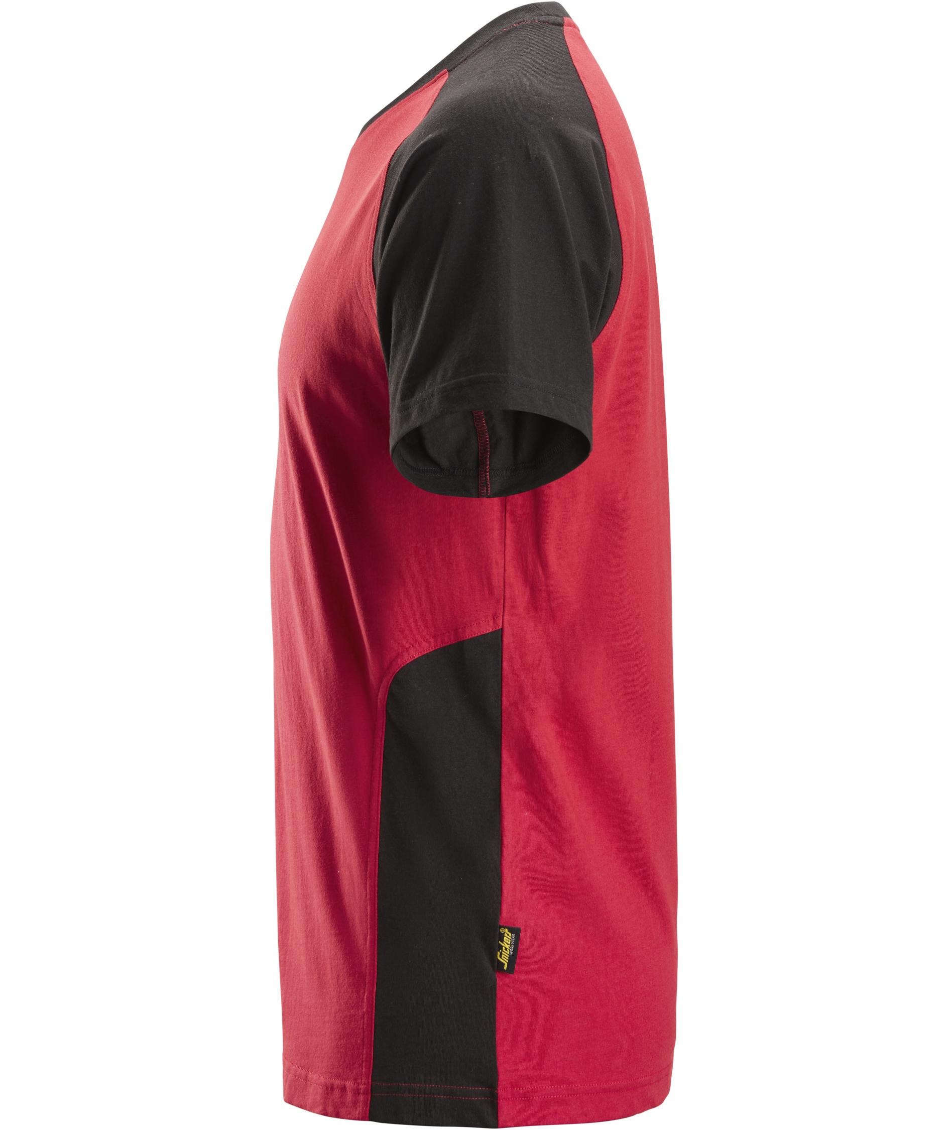 Snickers T-shirt 2550, Chili red/black, large image number 3