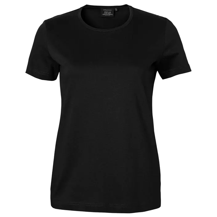 South West Venice organic women's T-shirt, Black, large image number 0