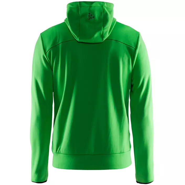 Craft Leisure hoodie med blixtlås, Craft grön, large image number 1