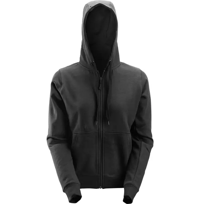 Snickers women's zip hoodie 2806, Black, large image number 0