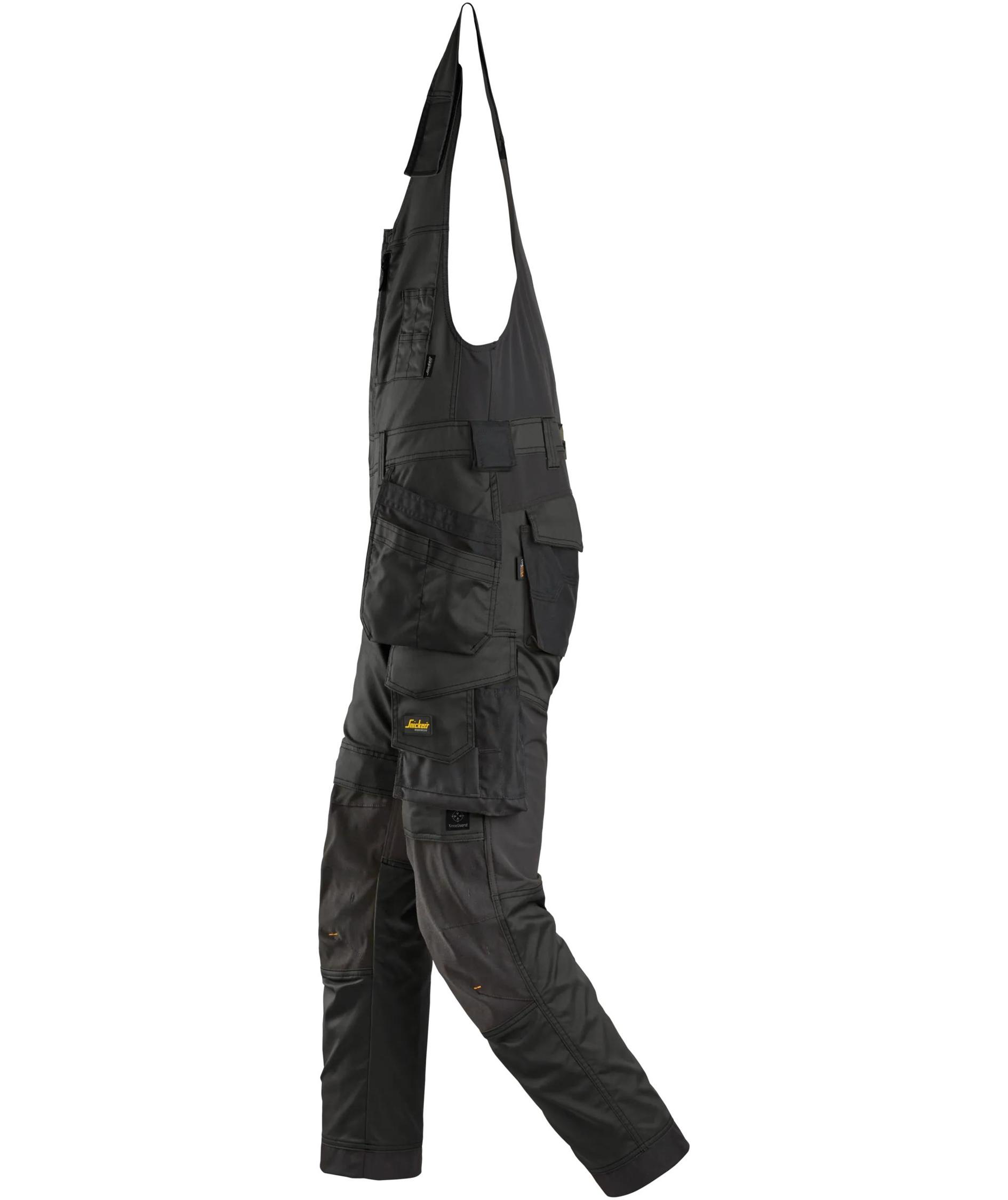 Snickers AllroundWork hantverksv&auml;stbyxa 6012, Black/Black, large image number 3