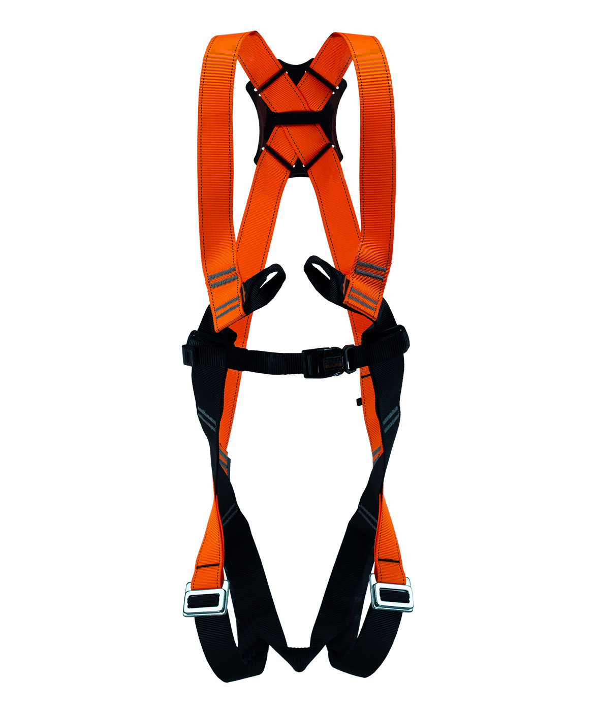 OS FallSafe BASIC 1 fall protection kit with 10m rope, Black/Orange, Black/Orange, large image number 1