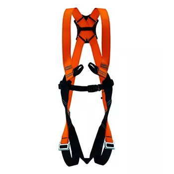 OS FallSafe BASIC 1 fall protection kit with 10m rope, Black/Orange