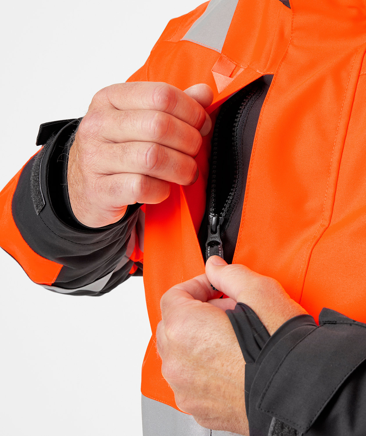 Helly Hansen Alna 2.0 vinterjacka, Varsel Orange/charcoal, large image number 4