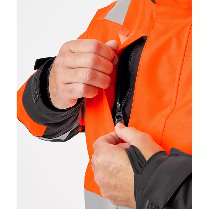 Helly Hansen Alna 2.0 winter jacket, Hi-vis Orange/charcoal, large image number 4