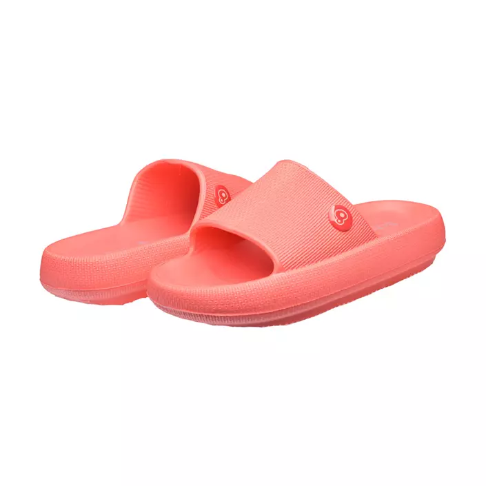 Sanita Claquette sandaler, Korall, large image number 6