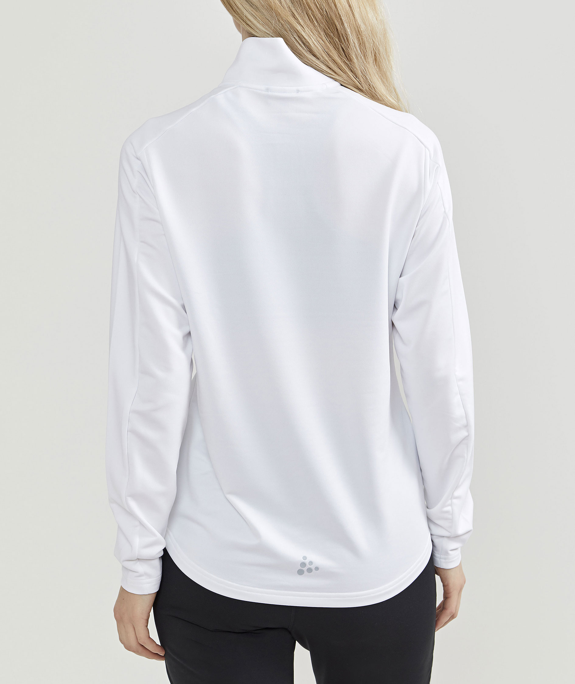 Craft Core Gain women's half zip midlayer, White, large image number 2