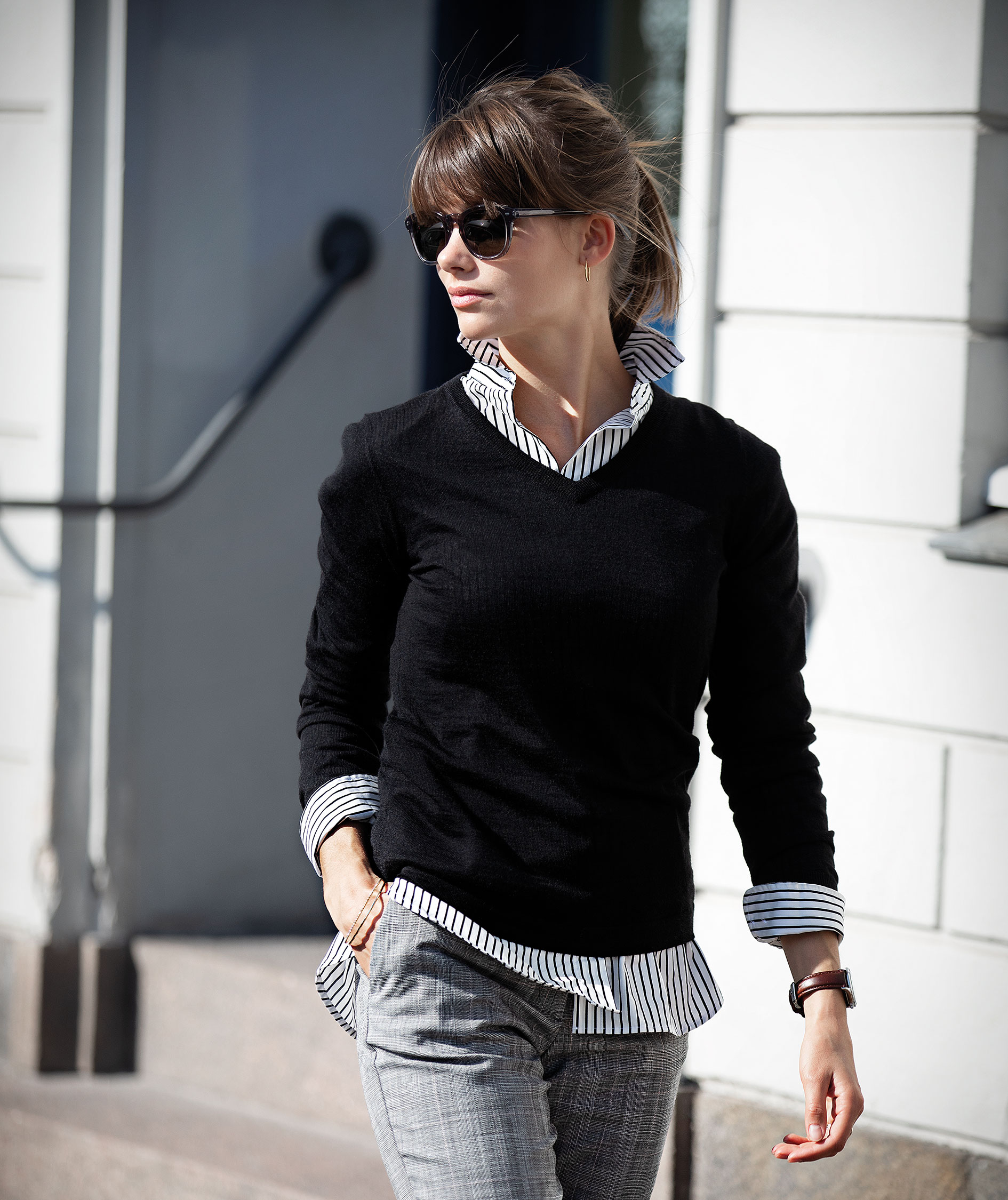 Nimbus Ashbury women's knitted pullover with merino wool, Black, large image number 1