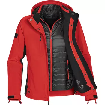Stormtech Atmosphere 3-in-1 women's jacket, Red/Black
