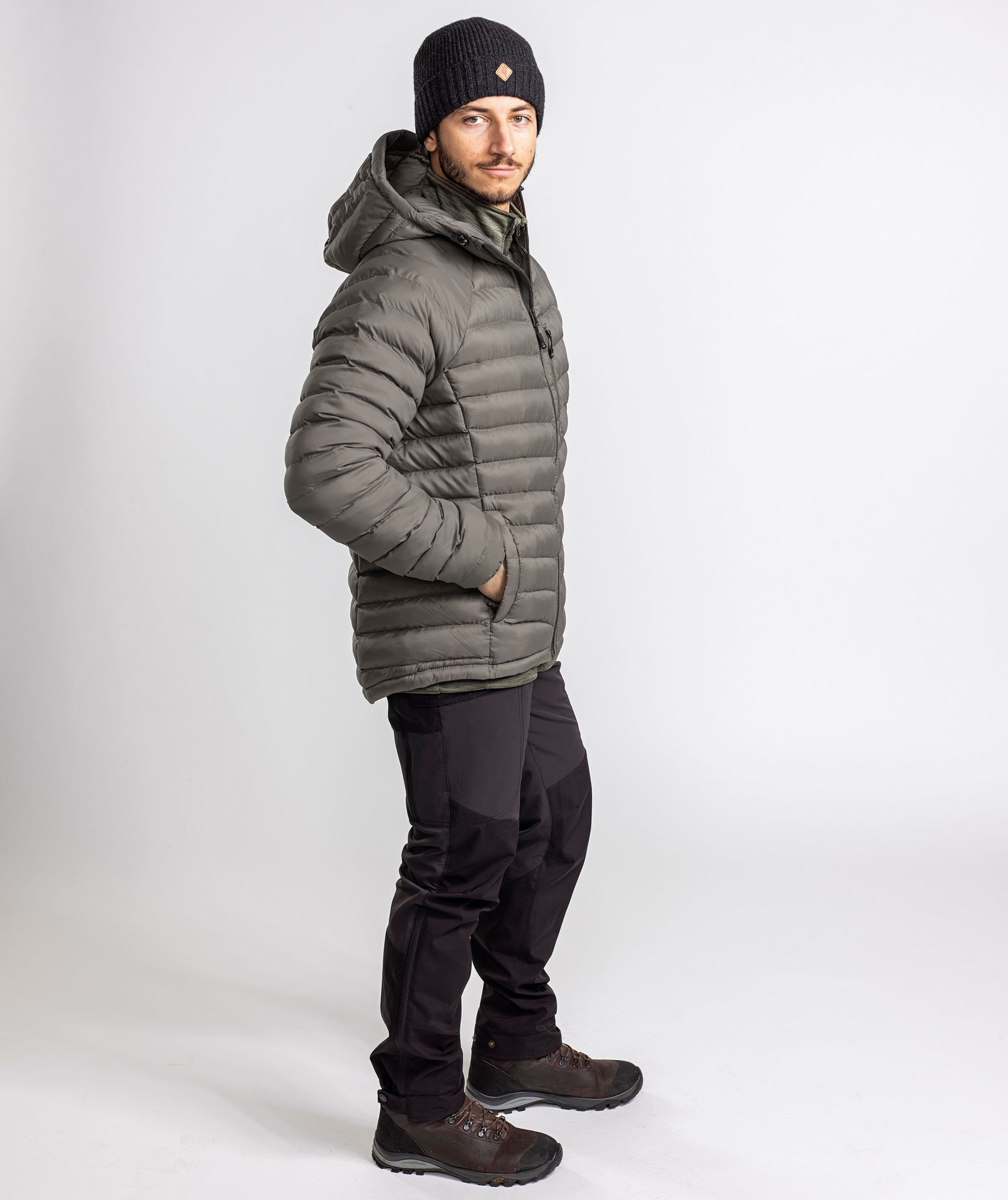 Pinewood&nbsp;Abisko Insulation jakke, Dark Mole Brown, large image number 8