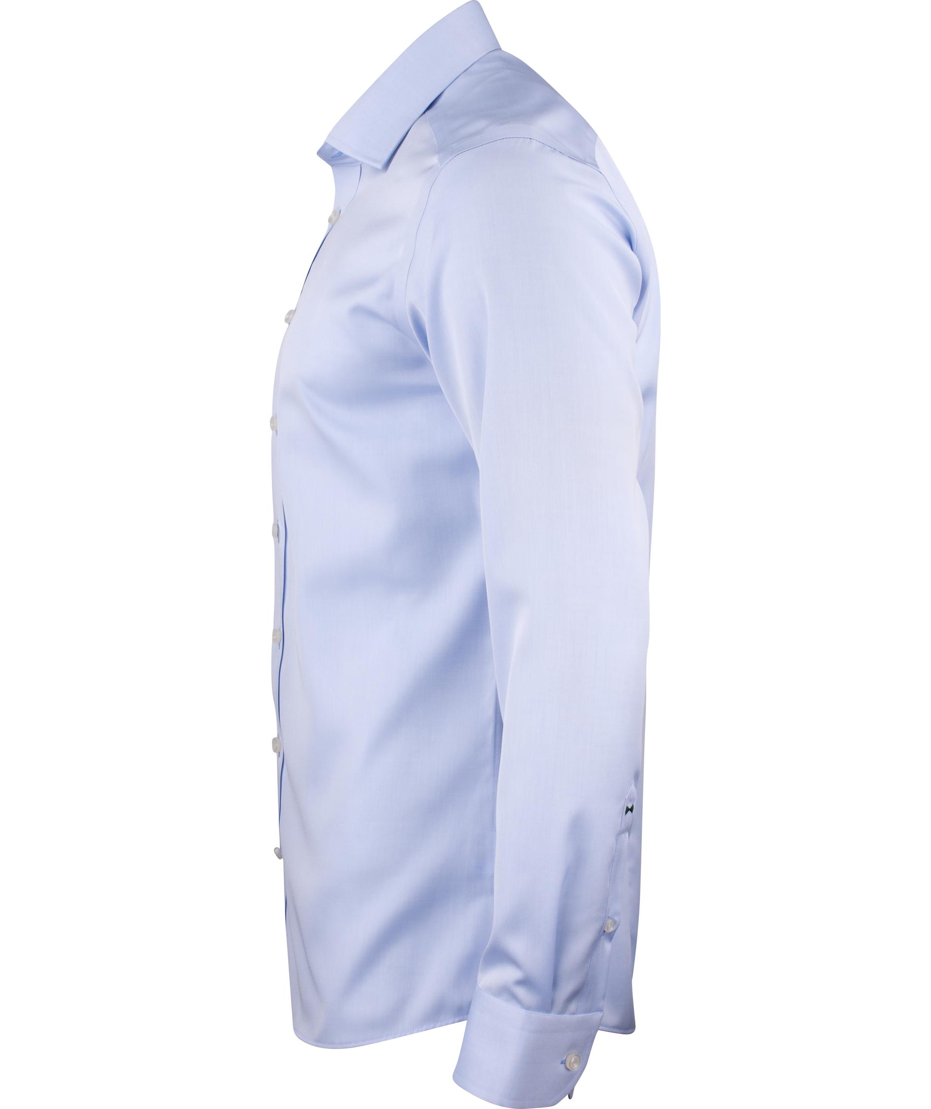 J. Harvest & Frost Twill Green Bow O1 regular fit skjorte, Sky Blue, large image number 2