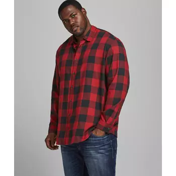 Jack & Jones JJEGINGHAM Plus Size Twill skjorta