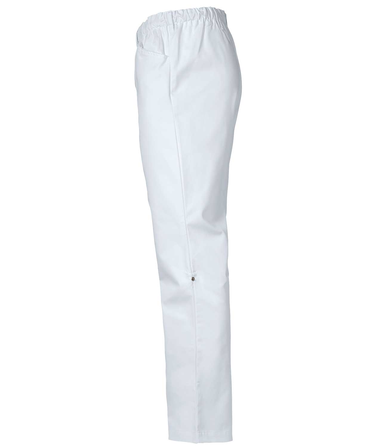 Smila Workwear Kaj  trousers with short leg length, White, large image number 3
