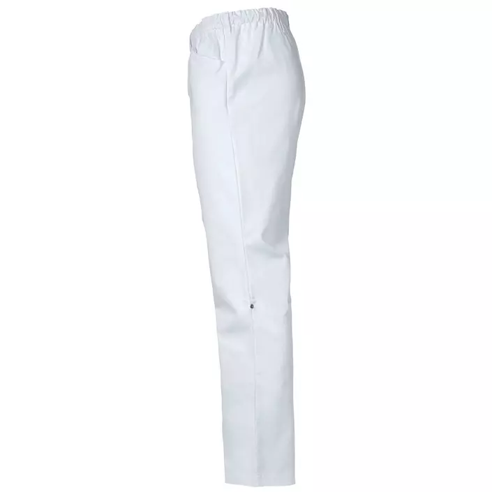 Smila Workwear Kaj  bukser med kort benlængde, Hvid, large image number 3
