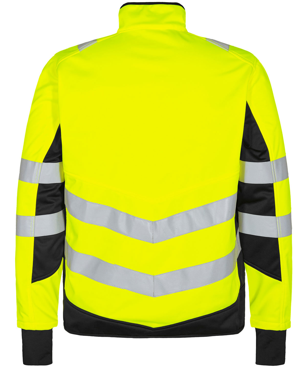 Engel Safety softshell jacket, Hi-vis Yellow/Black