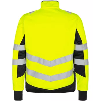 Engel Safety softshell jacket, Hi-vis Yellow/Black