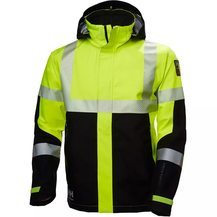 Helly Hansen ICU shell jacket, Hi-vis yellow/charcoal, large image number 0