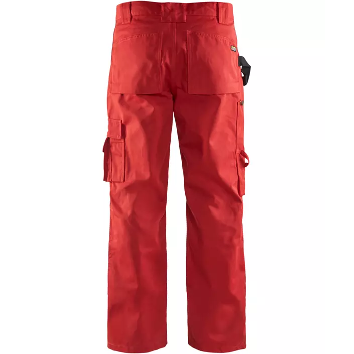 Blåkläder work trousers, Red, large image number 1