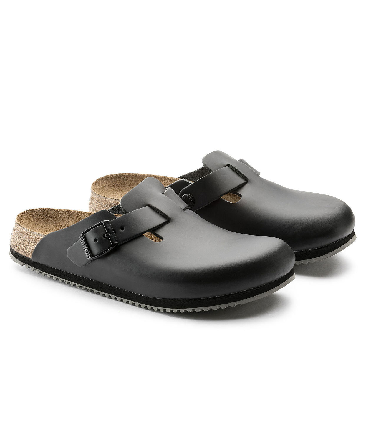 Birkenstock Boston Supergrip Regular Fit sandals, Black, large image number 4