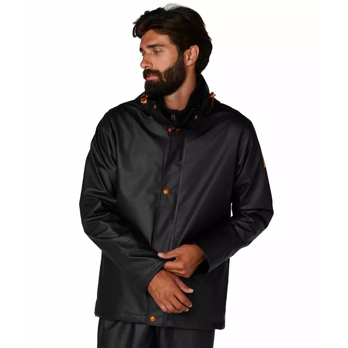Helly Hansen Gale rain jacket, Black, large image number 2