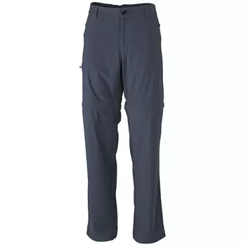 James & Nicholson zip-off bukser, Mørkegrå