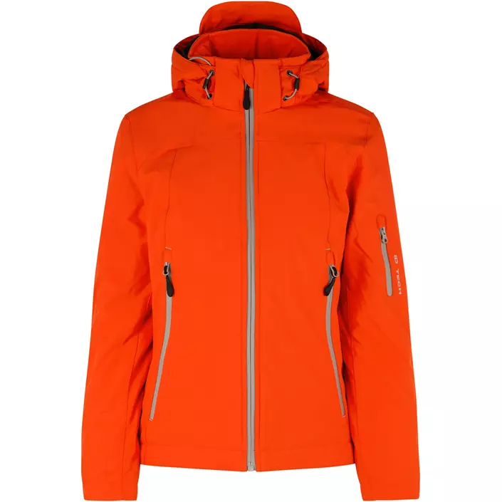 ID winter women's softshell jacket, Orange, large image number 0