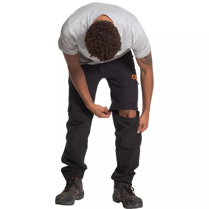 HEROCK Tornado Zip-off servicebyxa, Black, large image number 2
