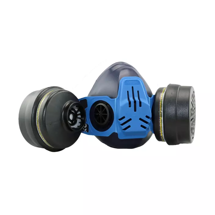 OX-ON halvmaskesæt chemical comfort ABEK1P3D, Blå, Blå, large image number 2