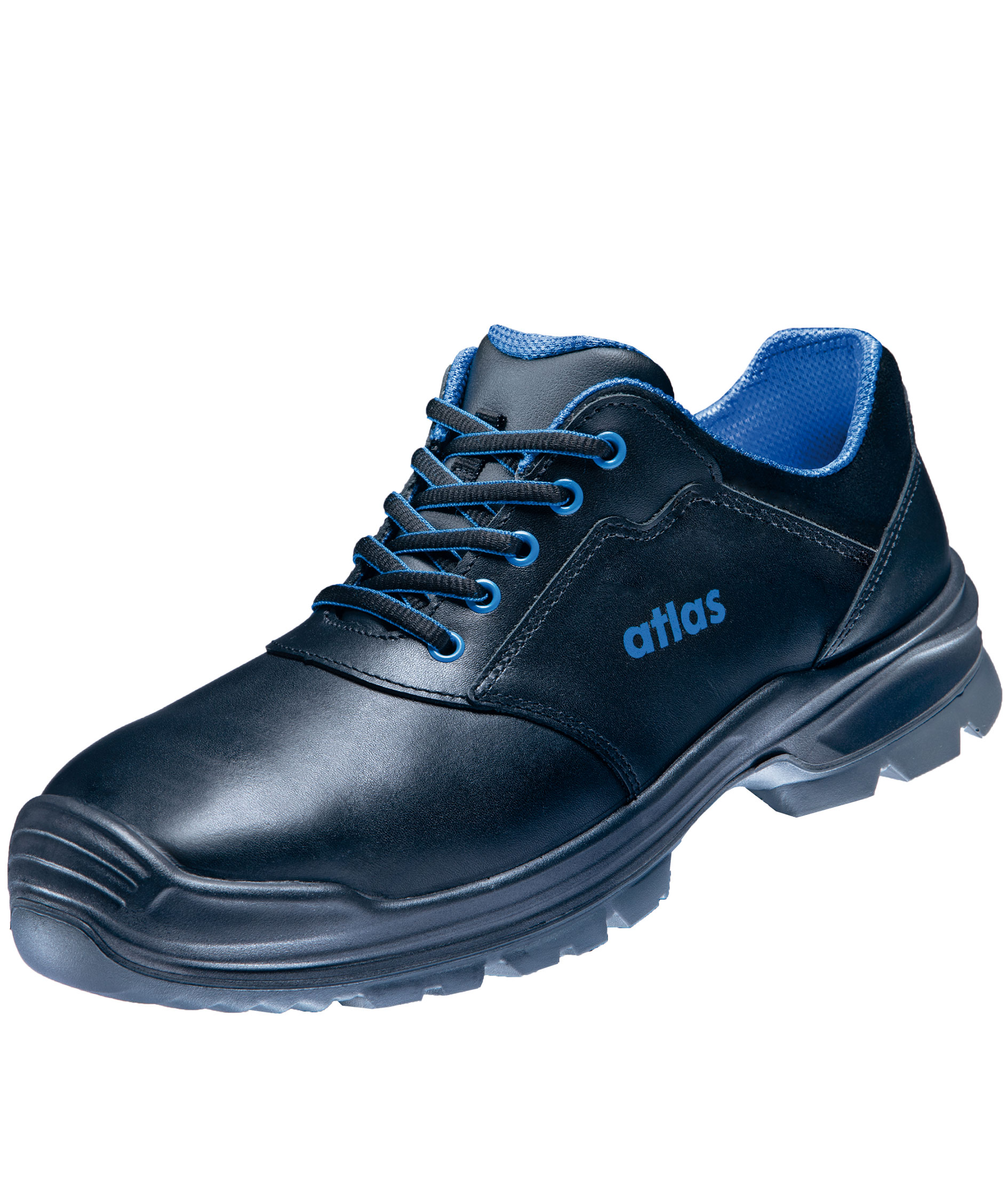 Atlas Anatomic Bau 560 safety shoes S3, Black/Blue