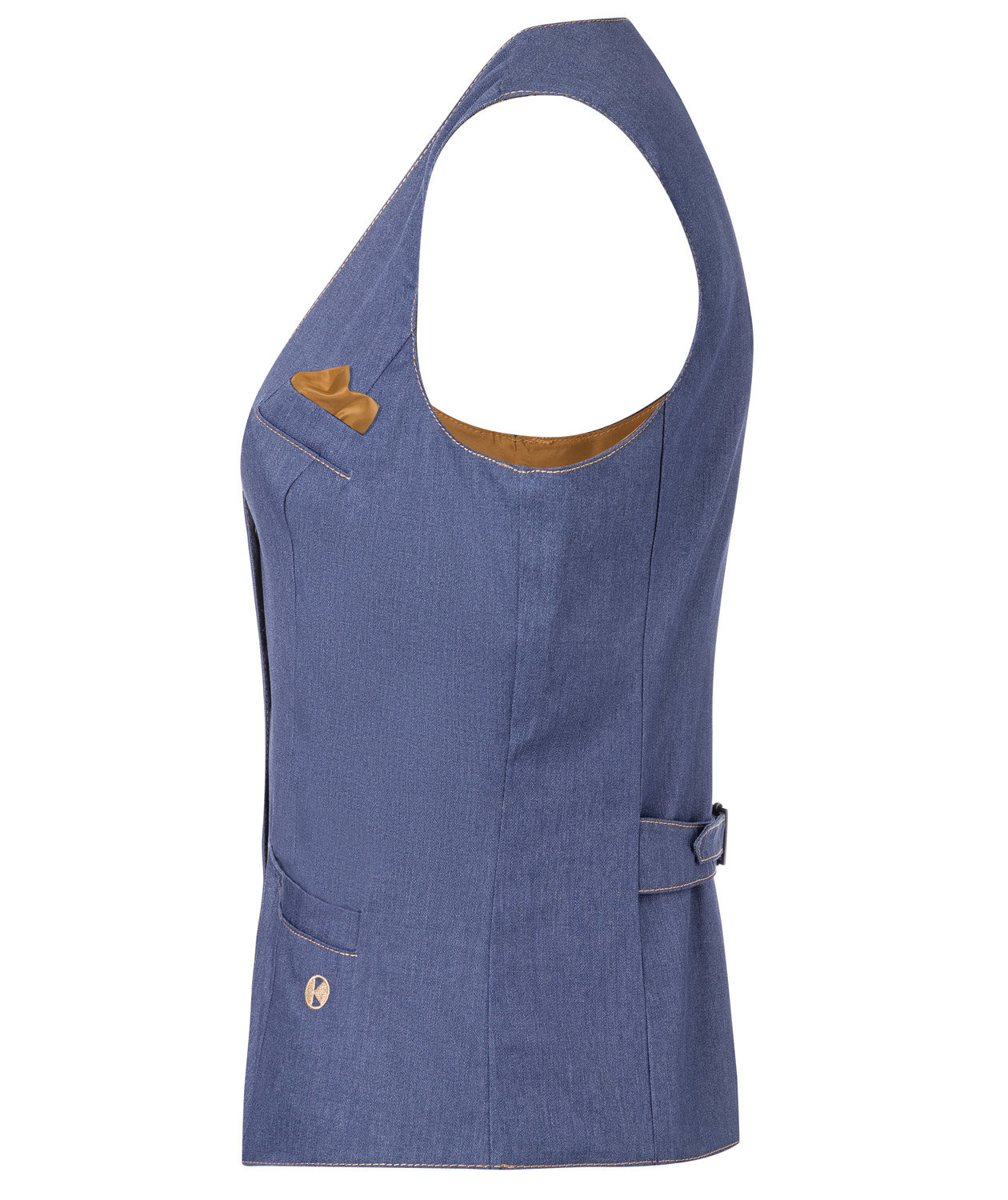 Karlowsky Urban-Style women's vest, Vintage Blue, large image number 3