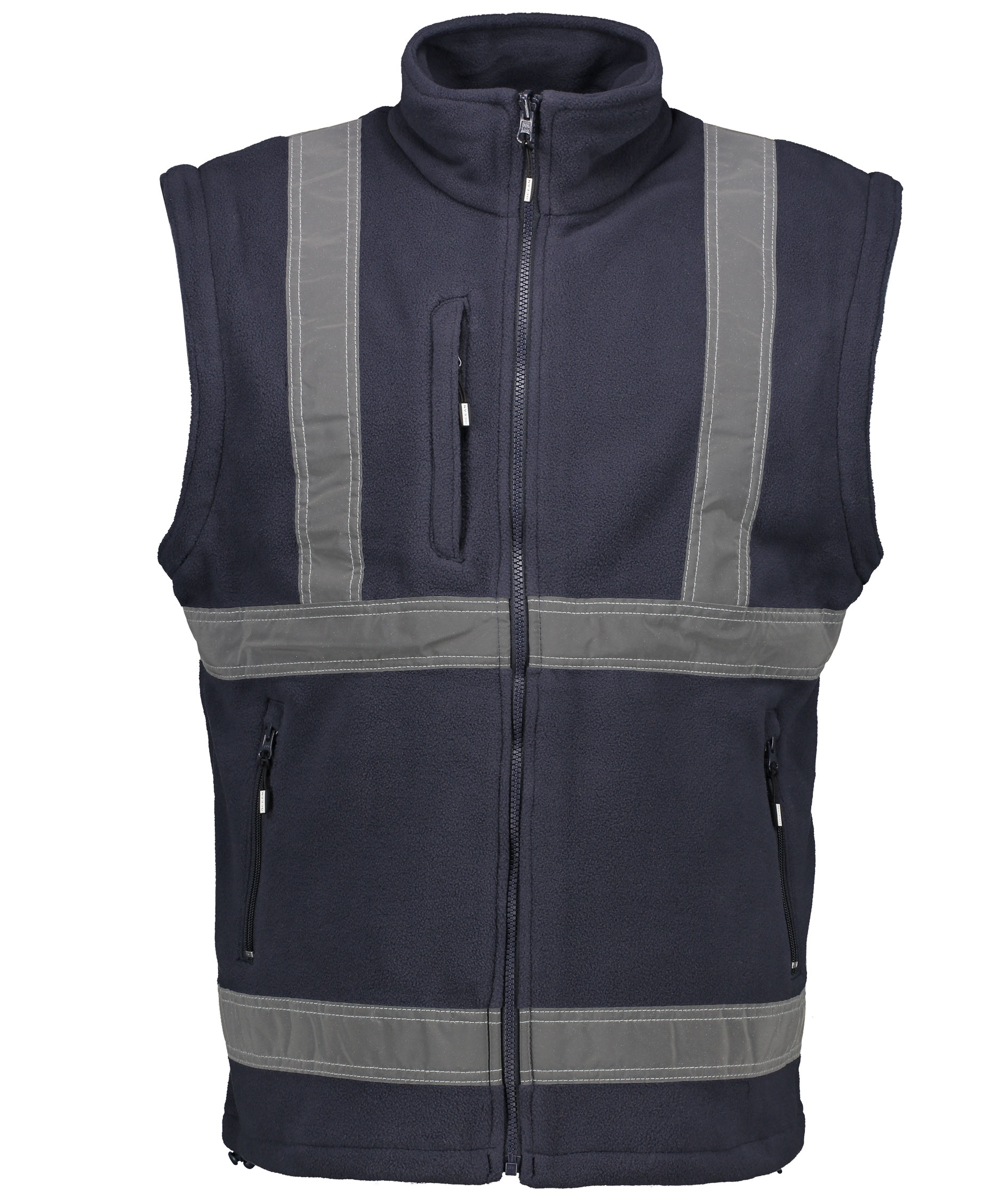 Ocean 2-in-1 fleece jacket, Navy, large image number 2