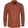 Pinewood Värnamo flannel skovmandsskjorte, Terracotta/Suede Brown, Terracotta/Suede Brown, swatch