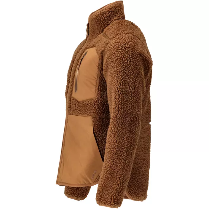 Mascot Customized fibre pile jacket, Nut brown, large image number 3