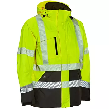 Elka Visible Xtreme stretch jacket, Hi-vis Yellow/Black